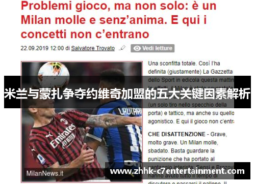 米兰与蒙扎争夺约维奇加盟的五大关键因素解析